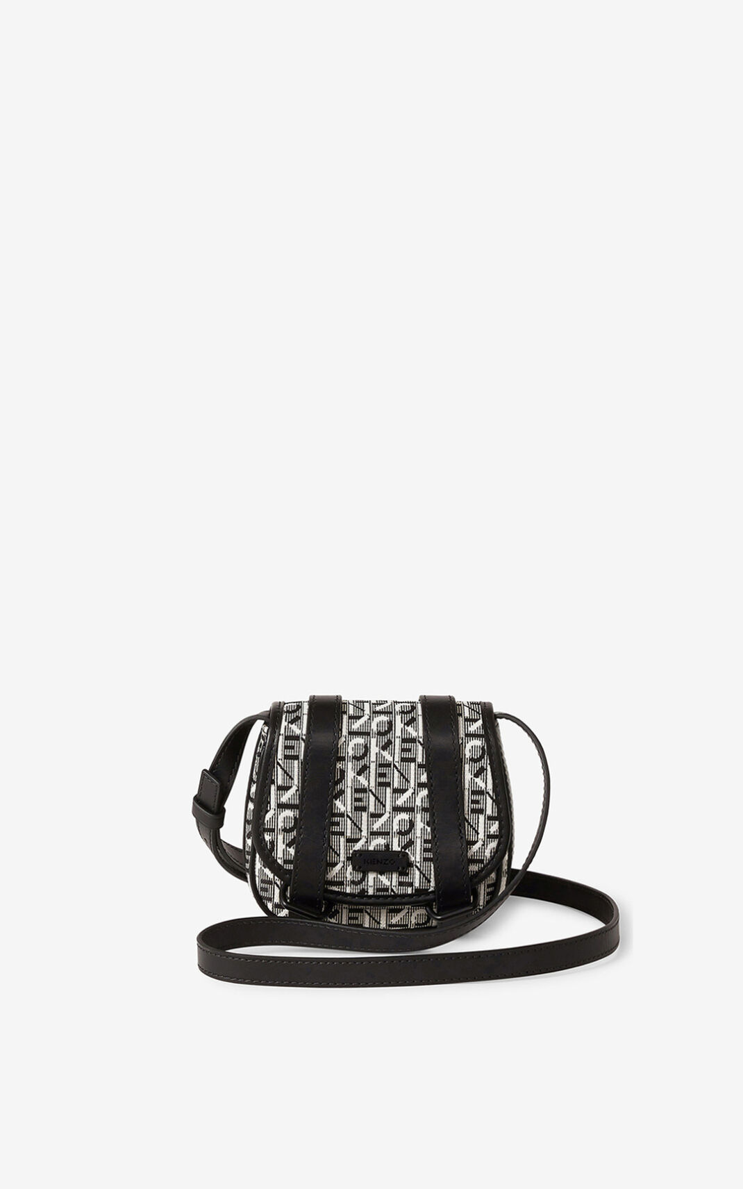 Kenzo Courier mini jacquard Ženska Torbica Siva SI-7685793